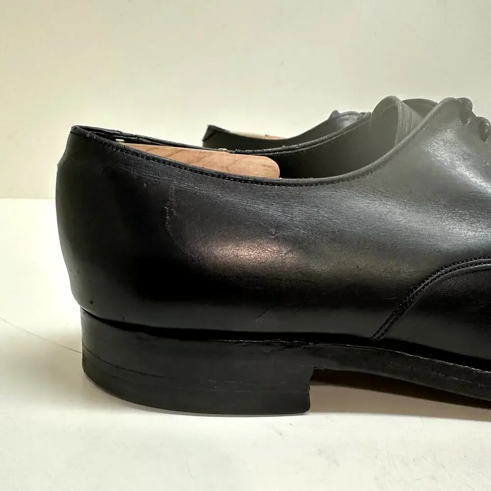 VGUC Cheaney of England Black Calf Derby C1242 352-354V Made in England US 11